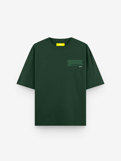Sugga Stamp Tshirt - Olive Green Regular Fit