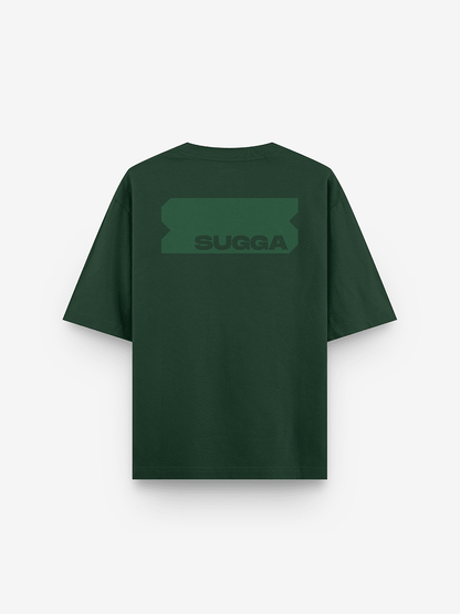 Sugga Stamp Tshirt - Olive Green Regular Fit