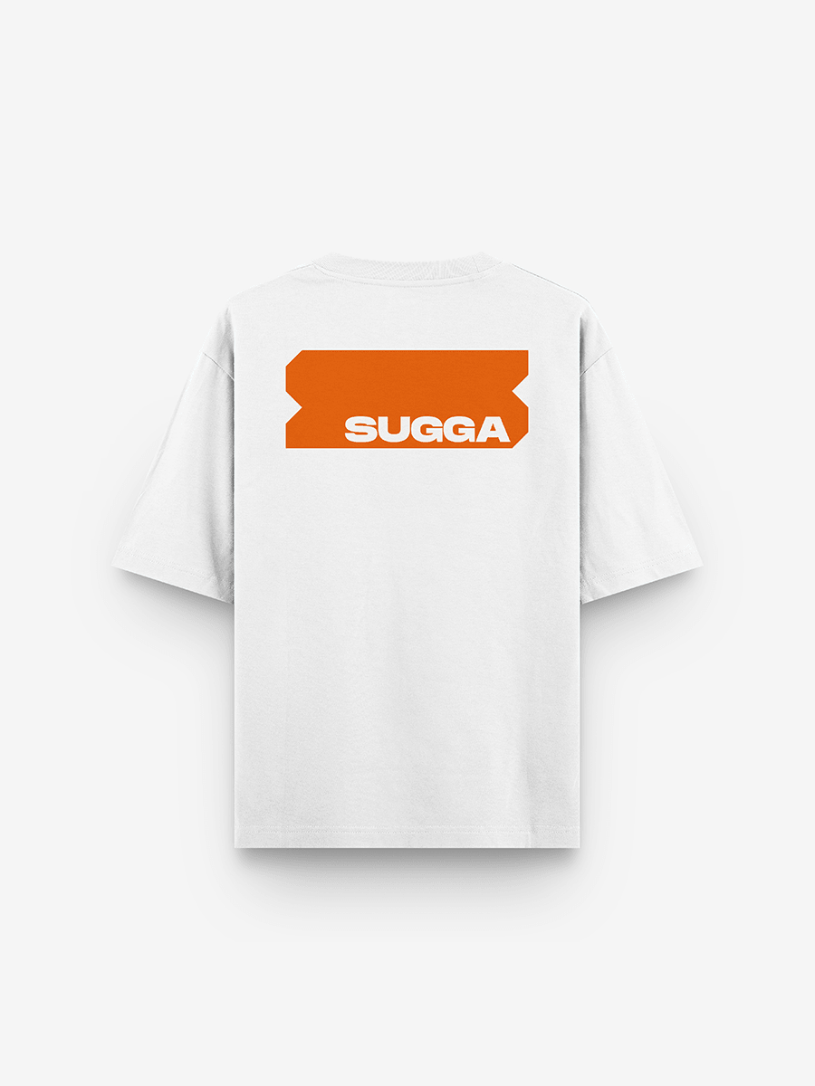 Sugga Stamp Tshirt - White Regular Fit