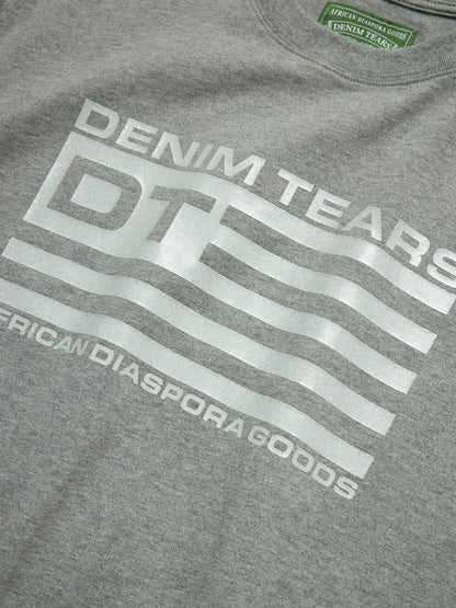 Denim Tears Flag Tee Grey