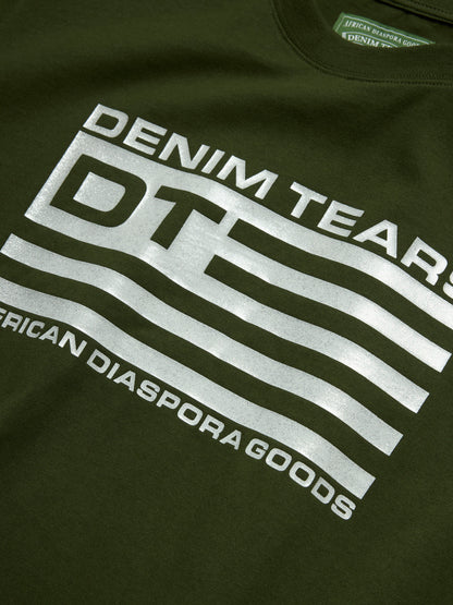 Denim Tears Flag Tee Military Green