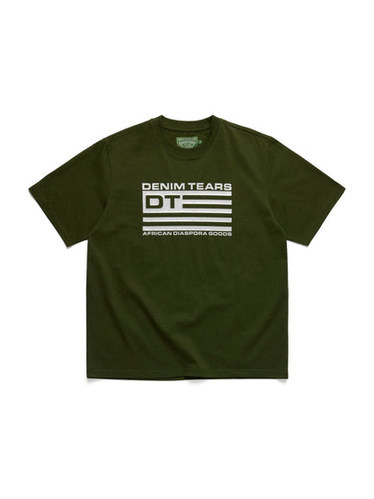 Denim Tears Flag Tee Military Green