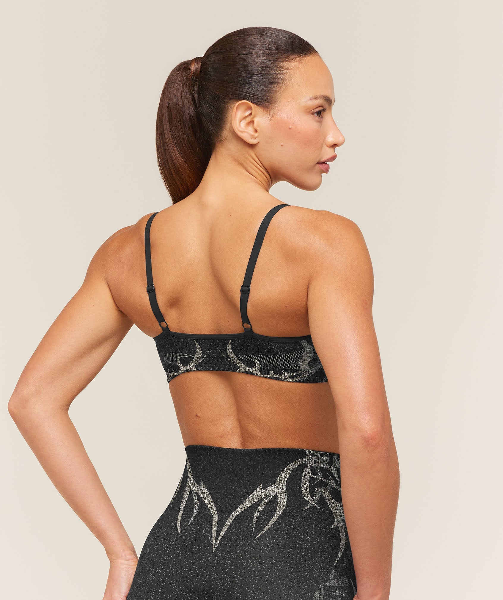Women's Gymshark Storm Seamless Sports Bra Black