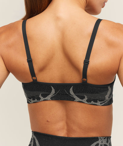 Women's Gymshark Storm Seamless Sports Bra Black