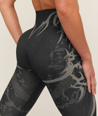Women's Gymshark Storm Seamless Leggings Black