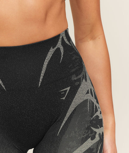 Women's Gymshark Storm Seamless Leggings Black
