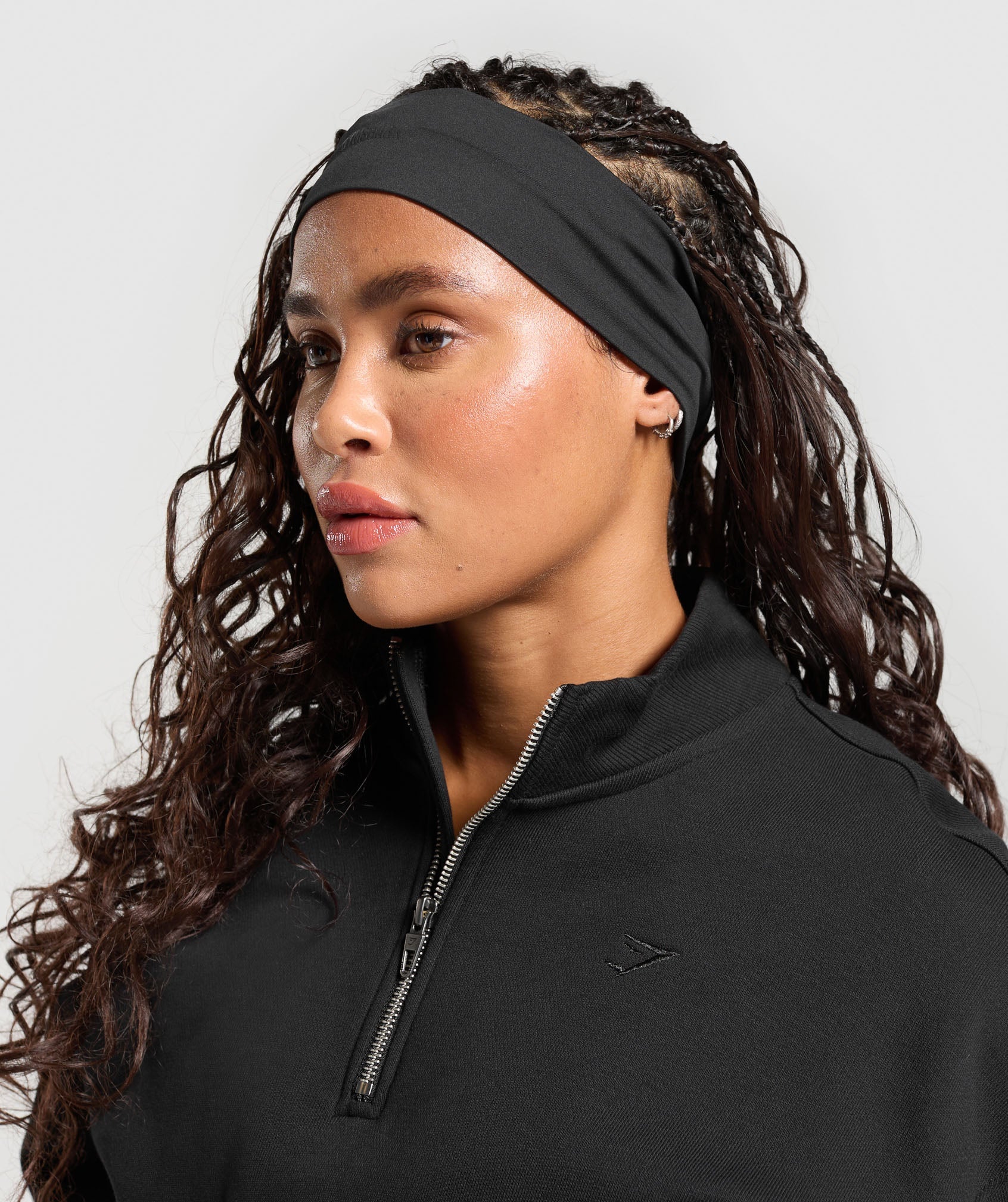 Gymshark Straight Headband Black
