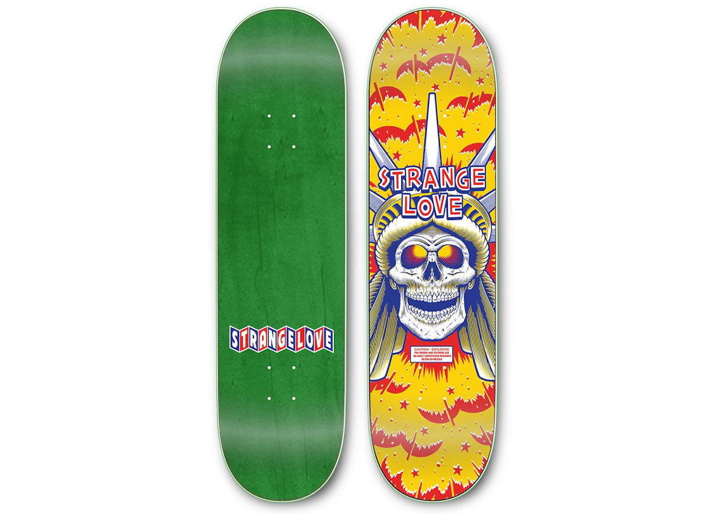Strangelove Liberty 8.5 Skateboard Deck