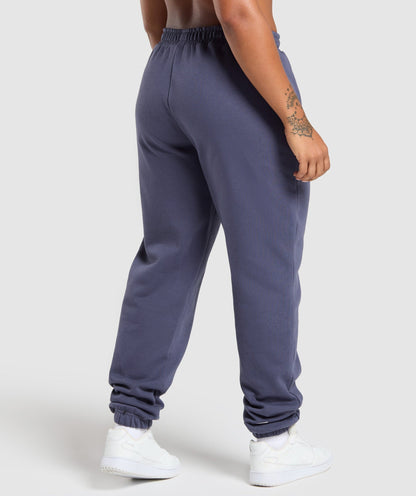 Women's Gymshark Strength Department Graphic Joggers Weighted Purple
