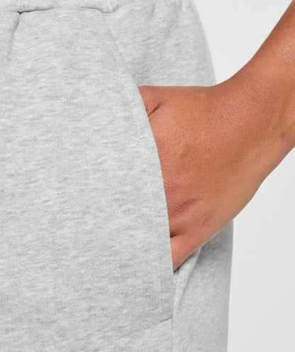 Women's Gymshark Strength Department Graphic Joggers Light Grey Core Marl