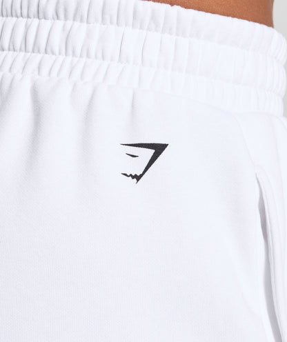 Women's Gymshark Strength Department Graphic Shorts White