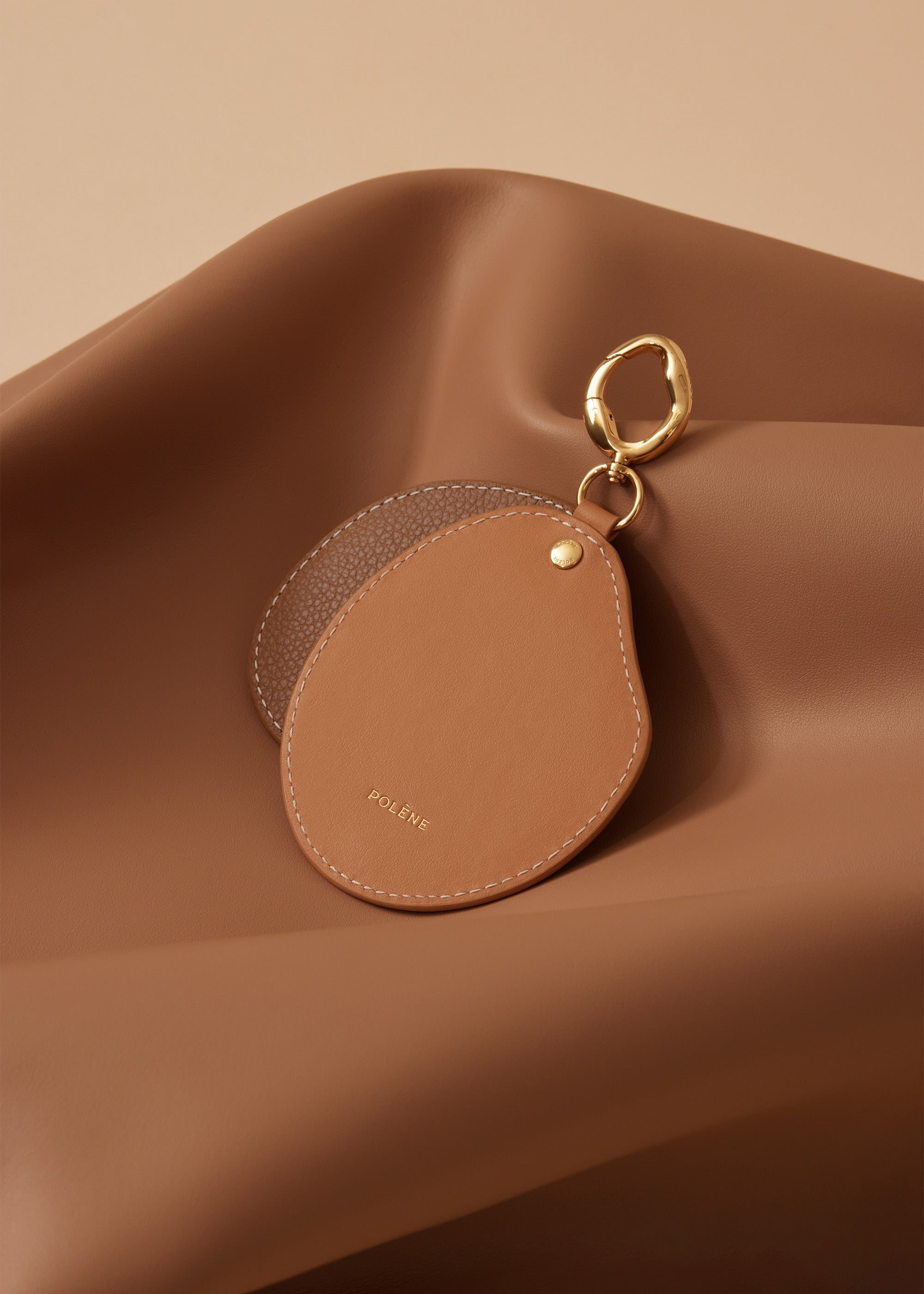 Polene Atla Mirror Trio Camel