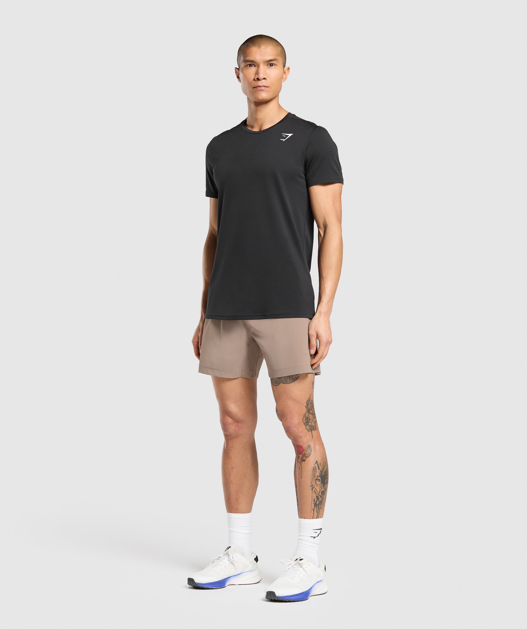 Gymshark Hybrid 6" Shorts Lifestyle Brown