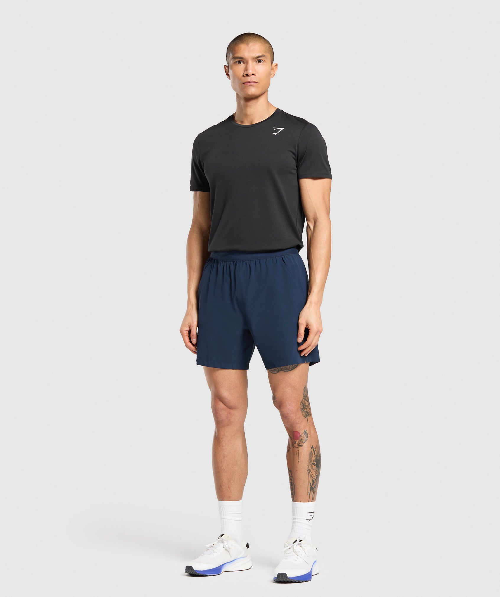 Gymshark Hybrid 6" Shorts Navy