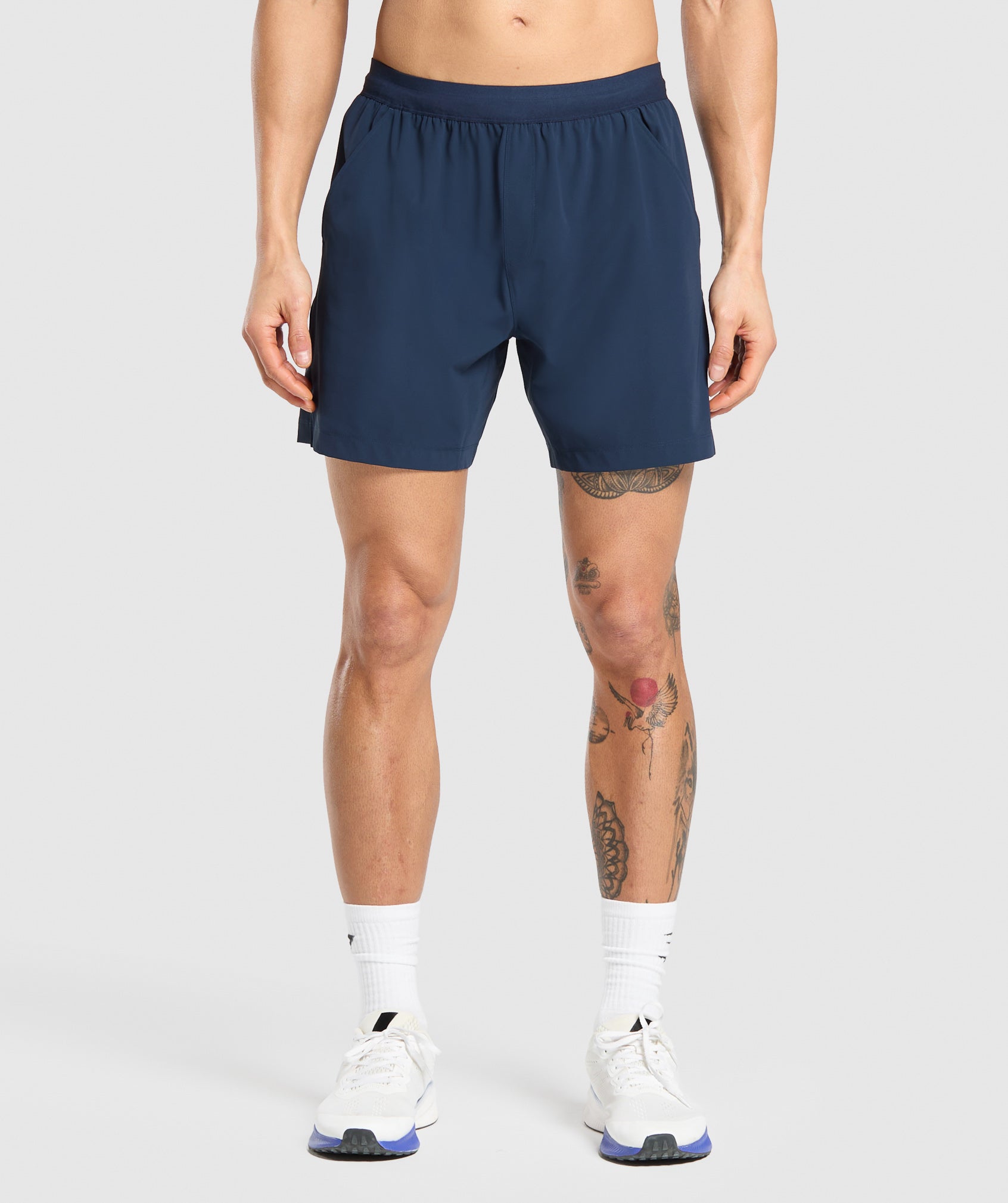 Gymshark Hybrid 6" Shorts Navy