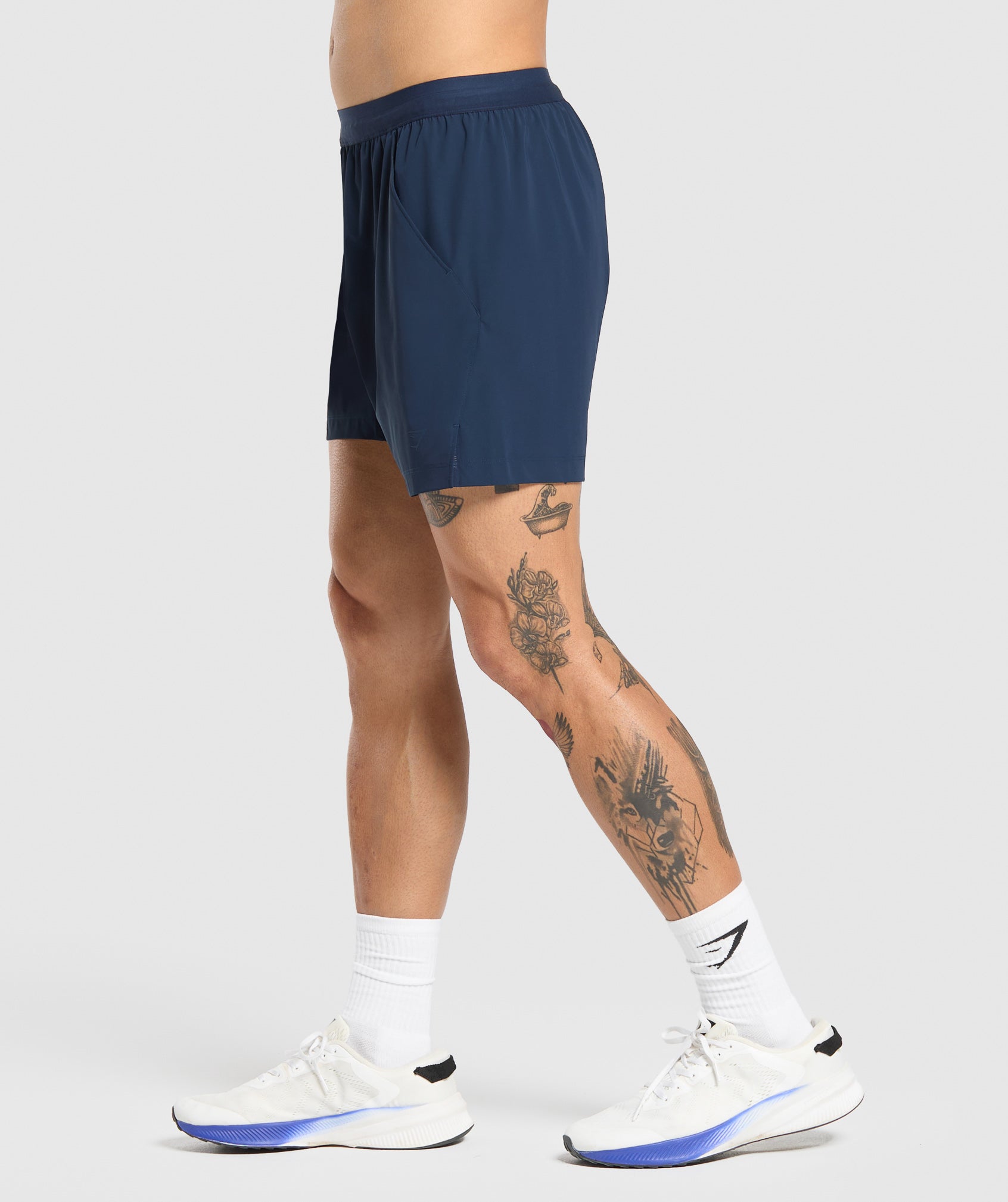 Gymshark Hybrid 6" Shorts Navy