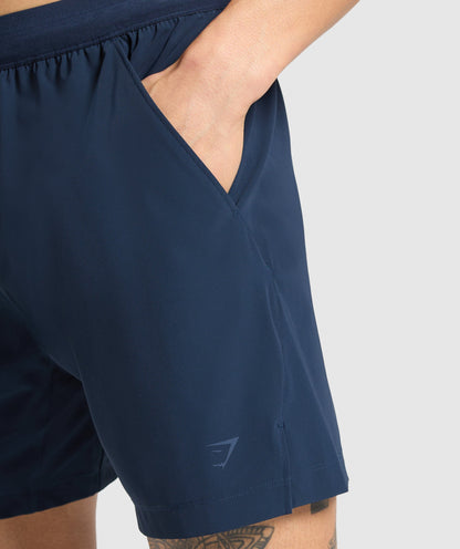 Gymshark Hybrid 6" Shorts Navy
