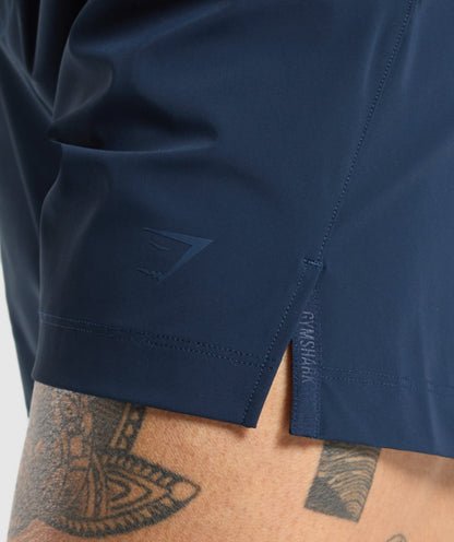 Gymshark Hybrid 6" Shorts Navy