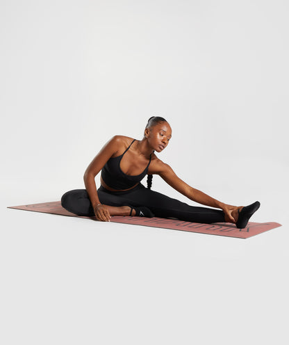 Women's Gymshark Studio Mat Rose Brown