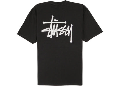 stussy basic t-shirt black