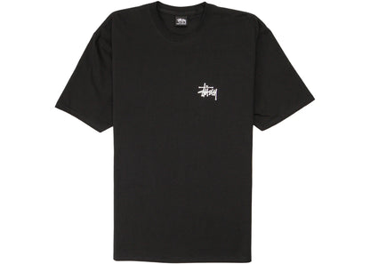 stussy basic t-shirt black