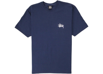 stussy basic t-shirt navy
