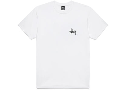 stussy basic t-shirt white