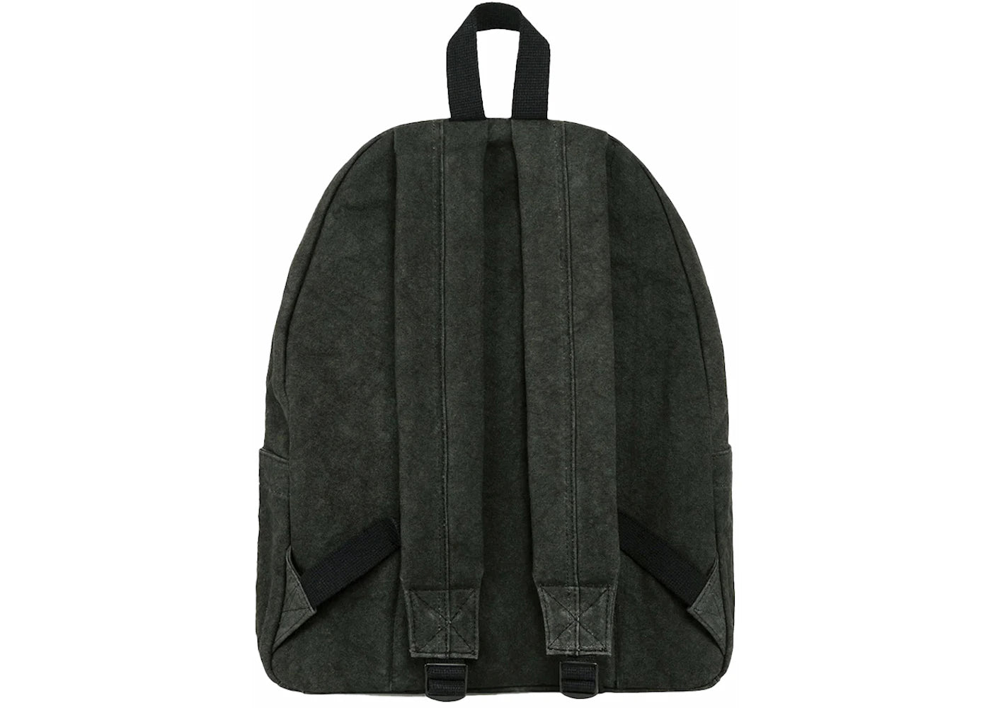 stussy canvas backpack washed black 