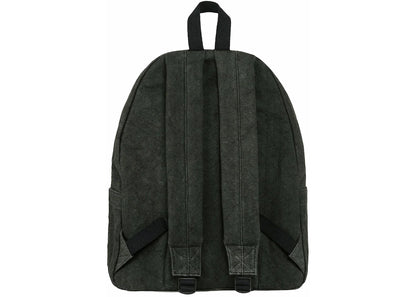 stussy canvas backpack washed black 