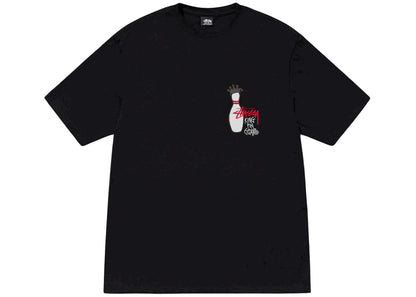 stussy kingpin pigment dyed t-shirt black