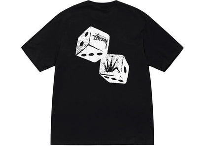 stussy shakers tee black