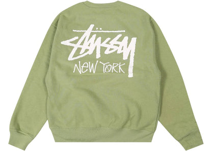 stussy stock new york crew moss