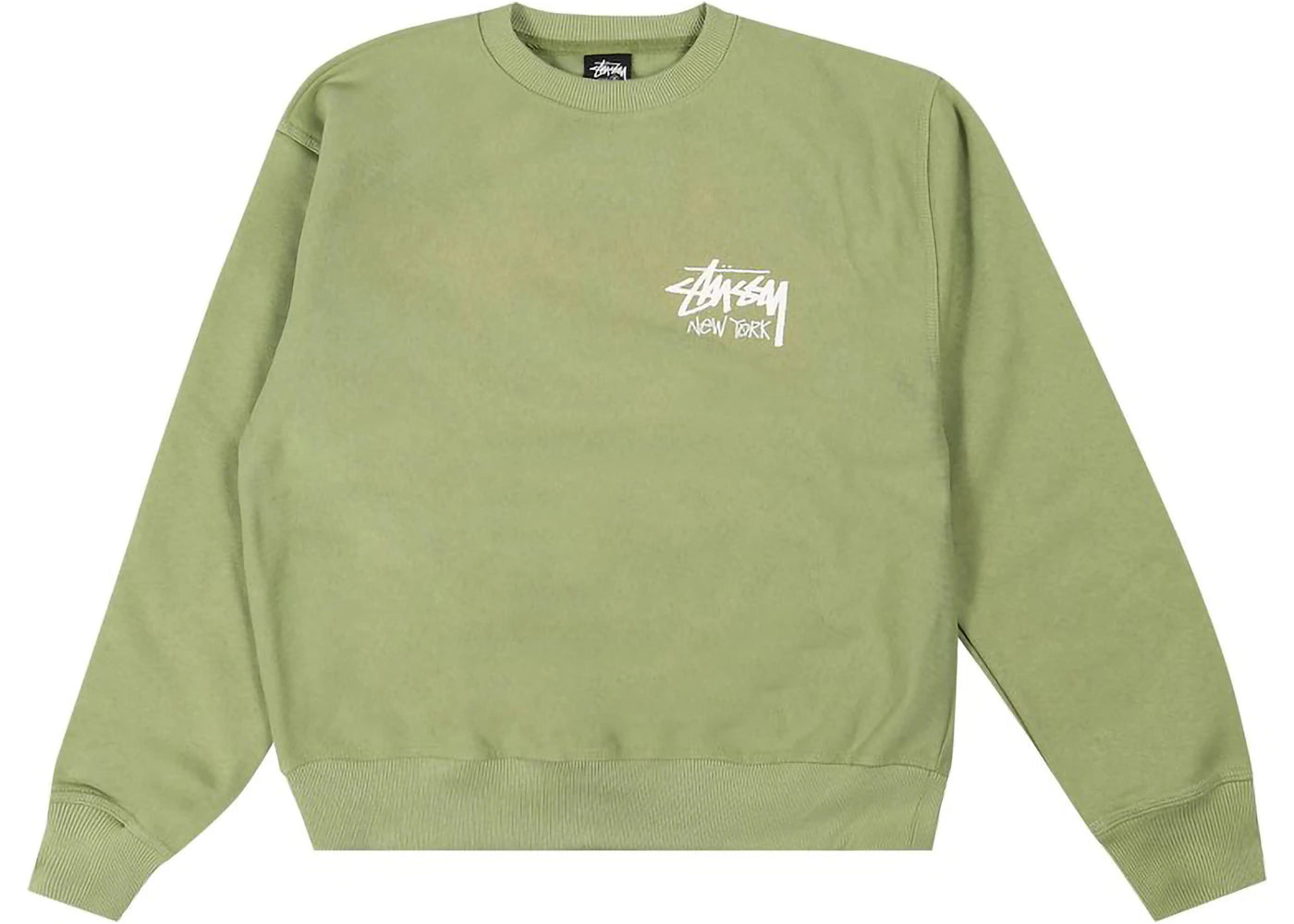 stussy stock new york crew moss