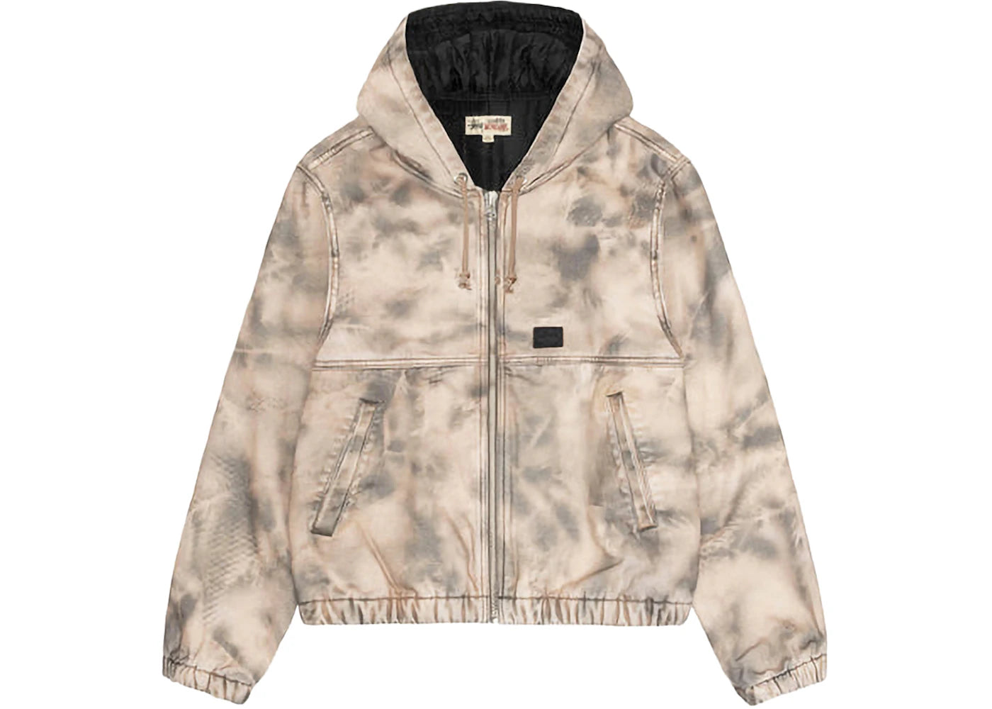 stussy work camo stenpat jacket north fork