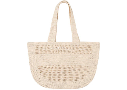 Stussy Woven Tote Bag Ivory