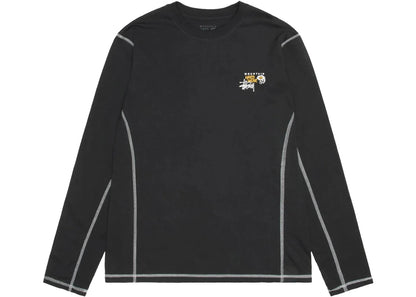 stussy x mountain hardwear l/s tee stealth grey