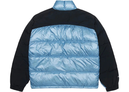 stussy x mountain hardwear subzero down jacket nitric blue/black