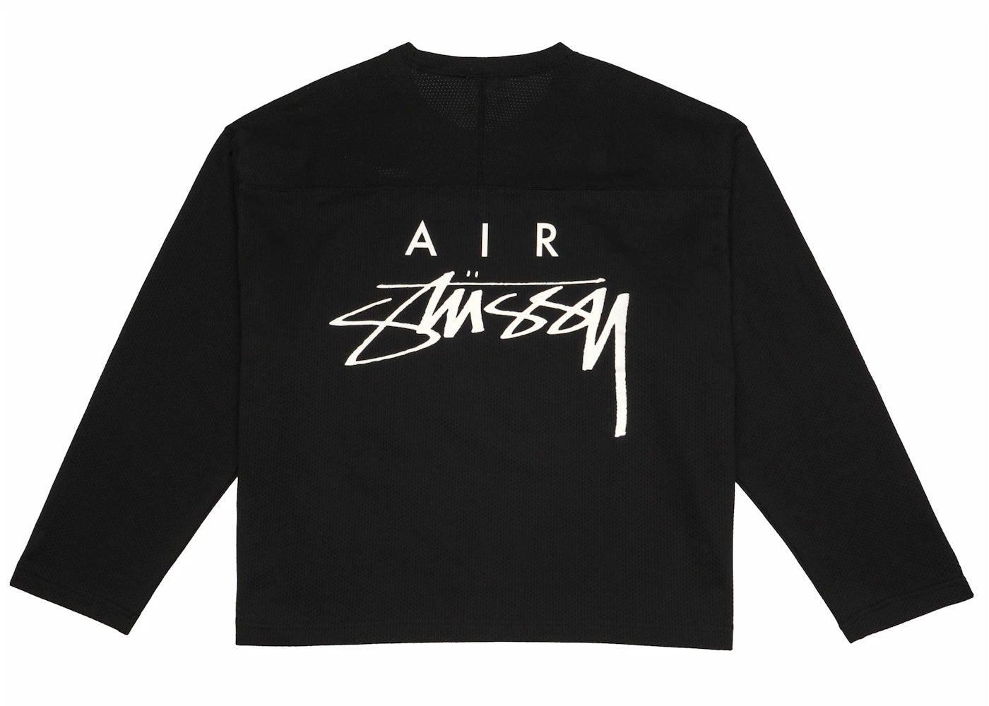 stussy x nike dri-fit mesh jersey (asia sizing) black