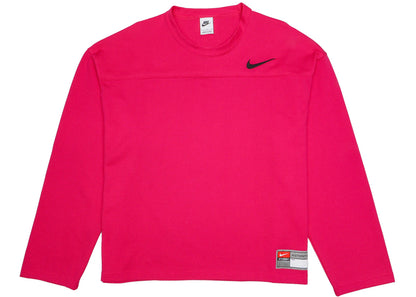 stussy x nike dri-fit mesh jersey fireberry