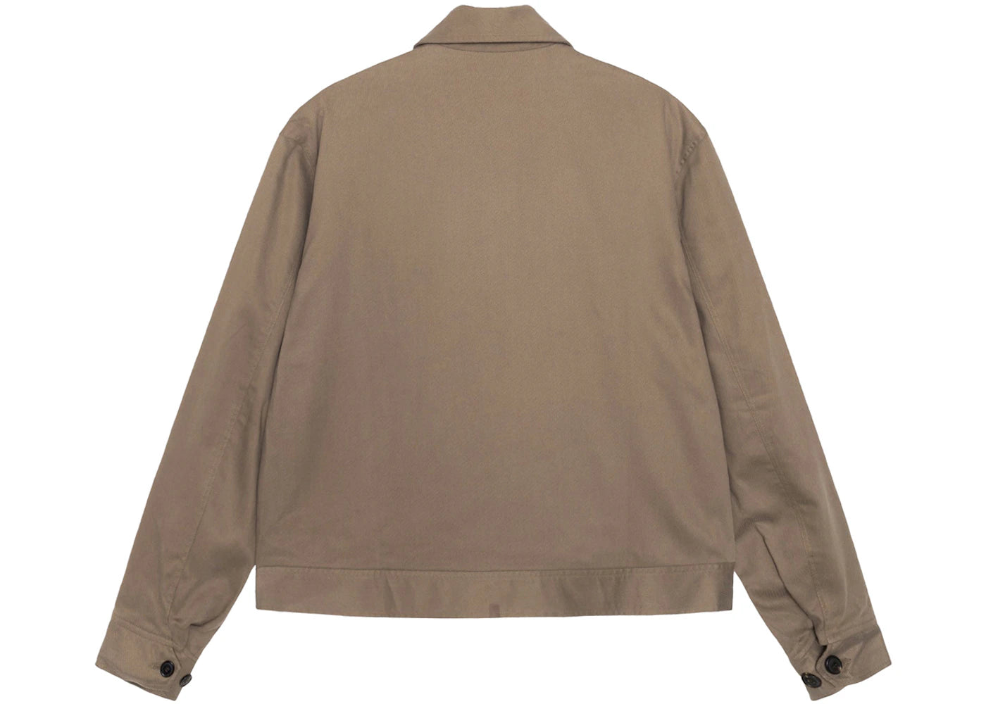 stussy x our legacy work shop blouson twill jacket olive cavalry twill