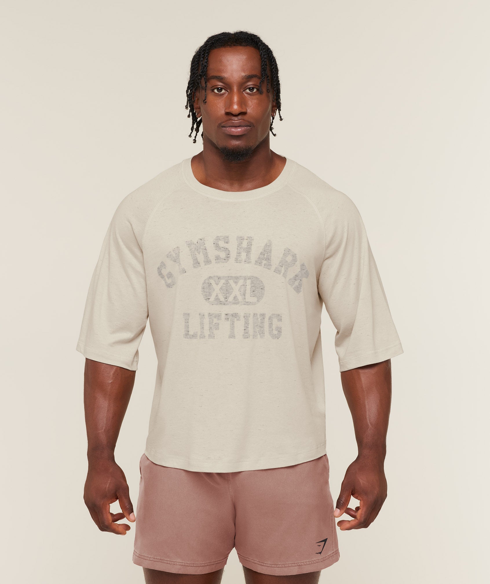 Gymshark Summer Pump T-Shirt Pebble Grey