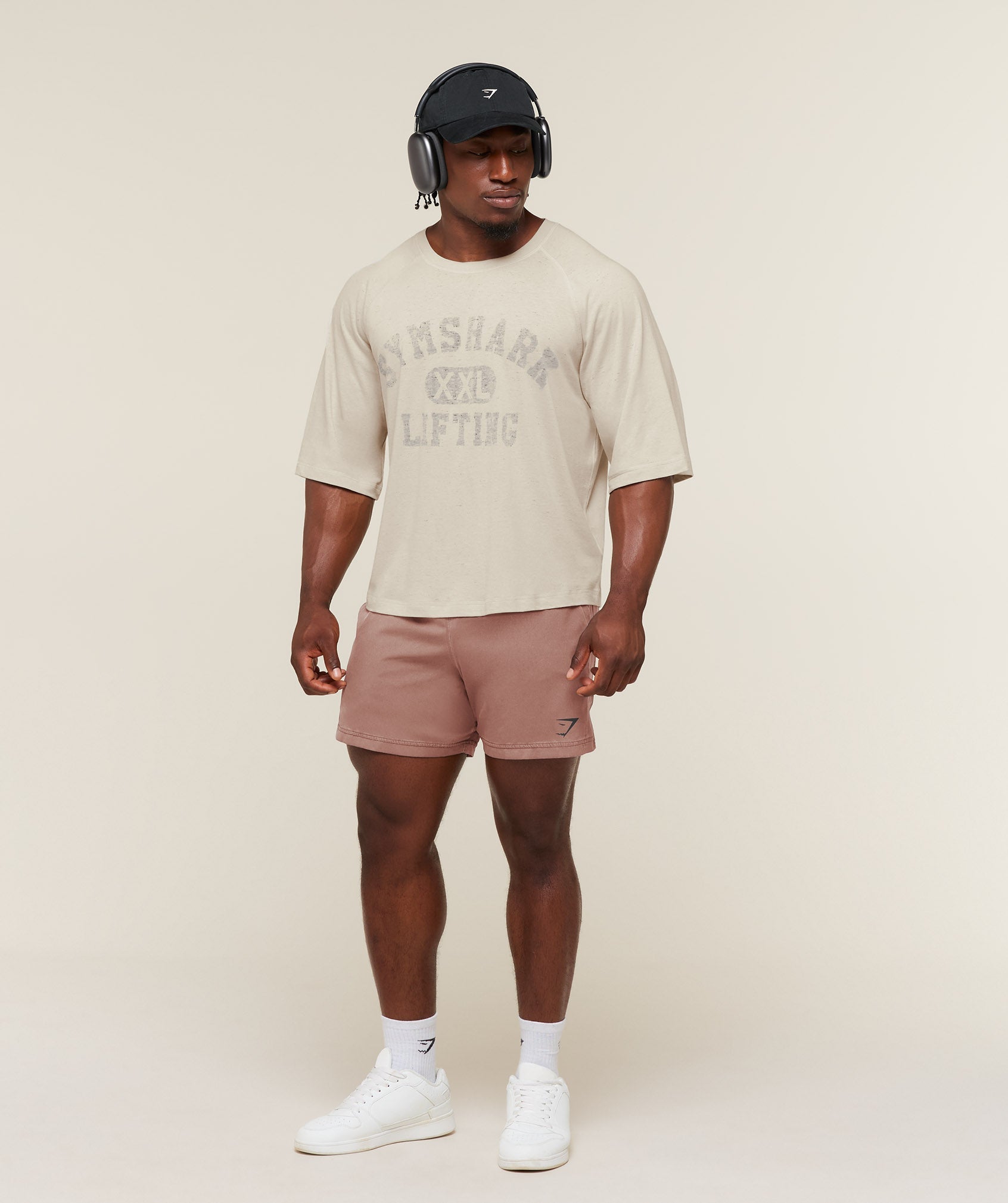 Gymshark Summer Pump T-Shirt Pebble Grey