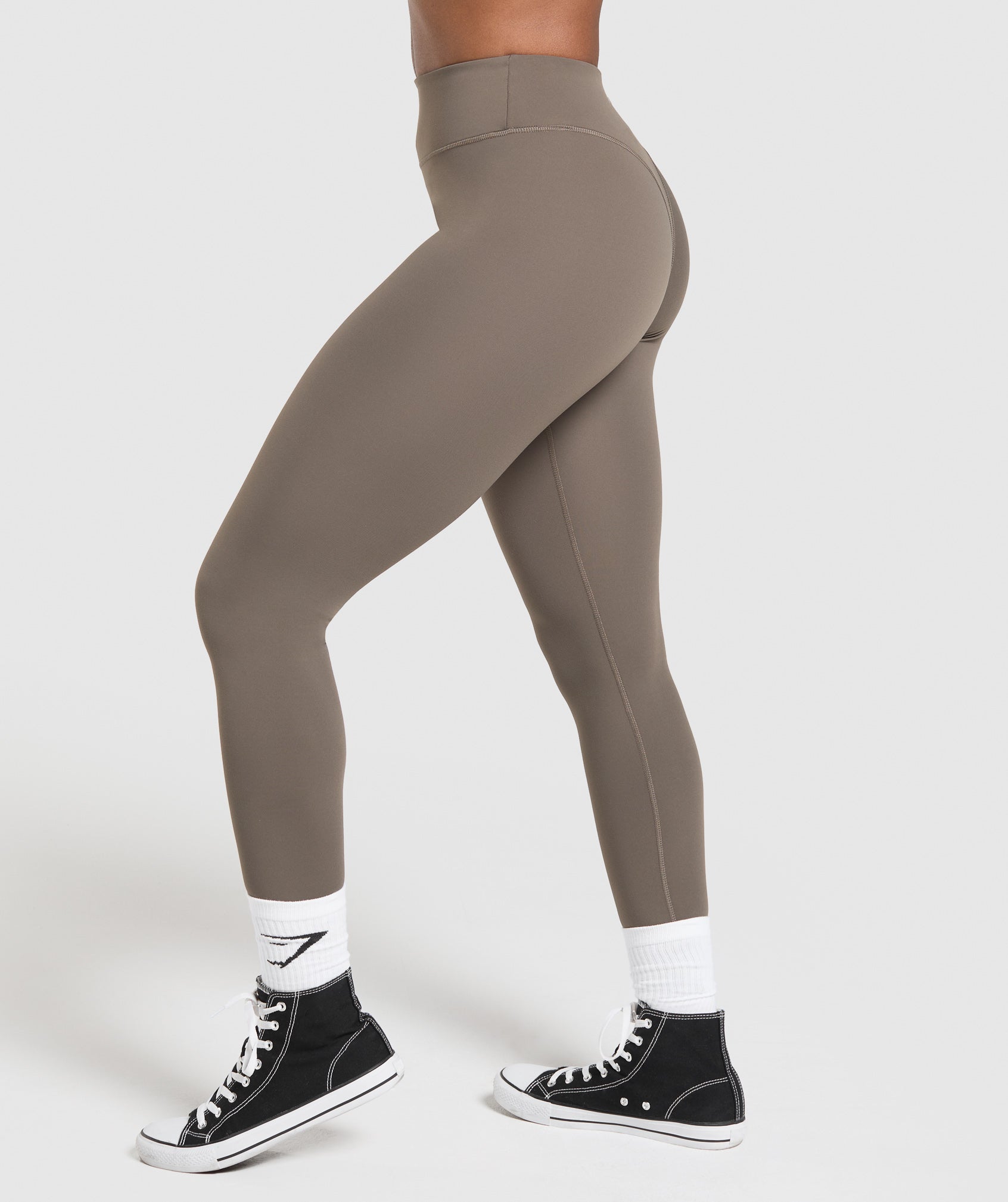 Women's Gymshark Superset 2.0 Leggings Camo Brown
