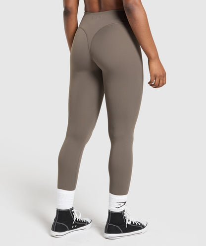 Women's Gymshark Superset 2.0 Leggings Camo Brown