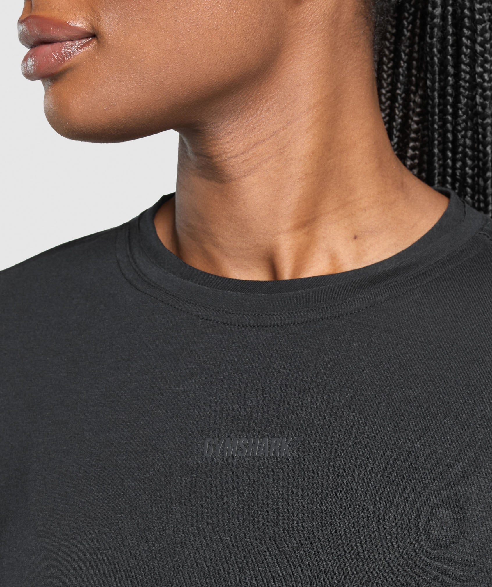 Women's Gymshark Superset Graphic T-Shirt Black