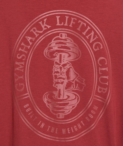 Women's Gymshark Superset Graphic T-Shirt Sets Red