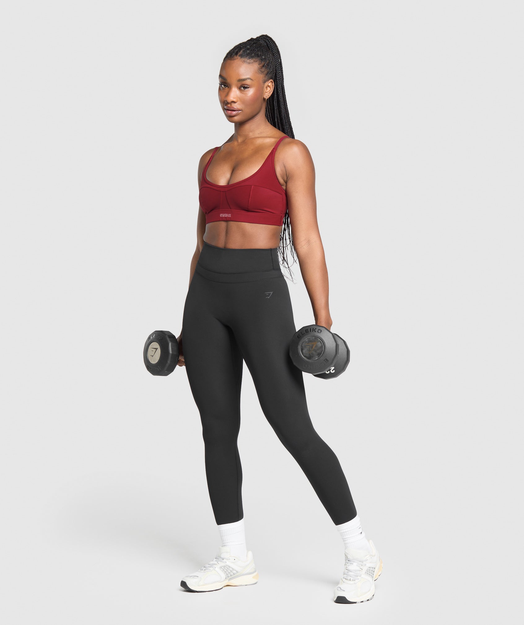 Women's Gymshark Superset Sports Bra Sets Red