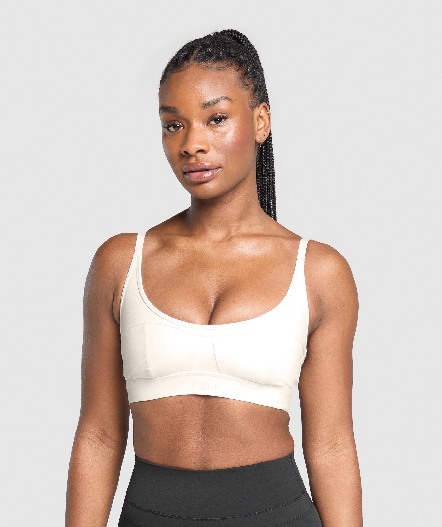Women's Gymshark Superset Sports Bra Soft White