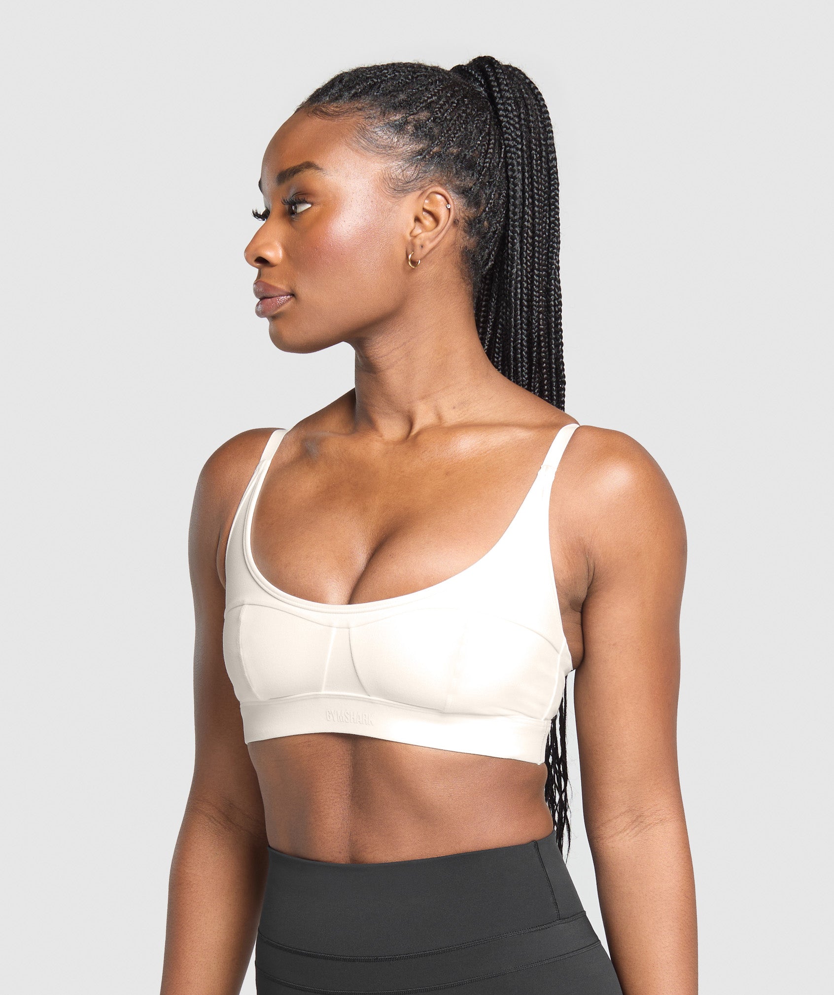 Women's Gymshark Superset Sports Bra Soft White