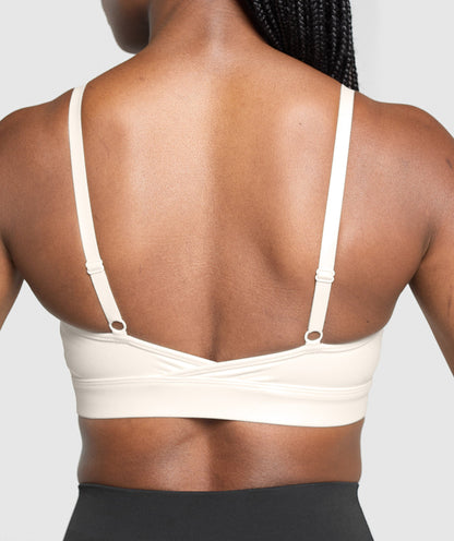 Women's Gymshark Superset Sports Bra Soft White